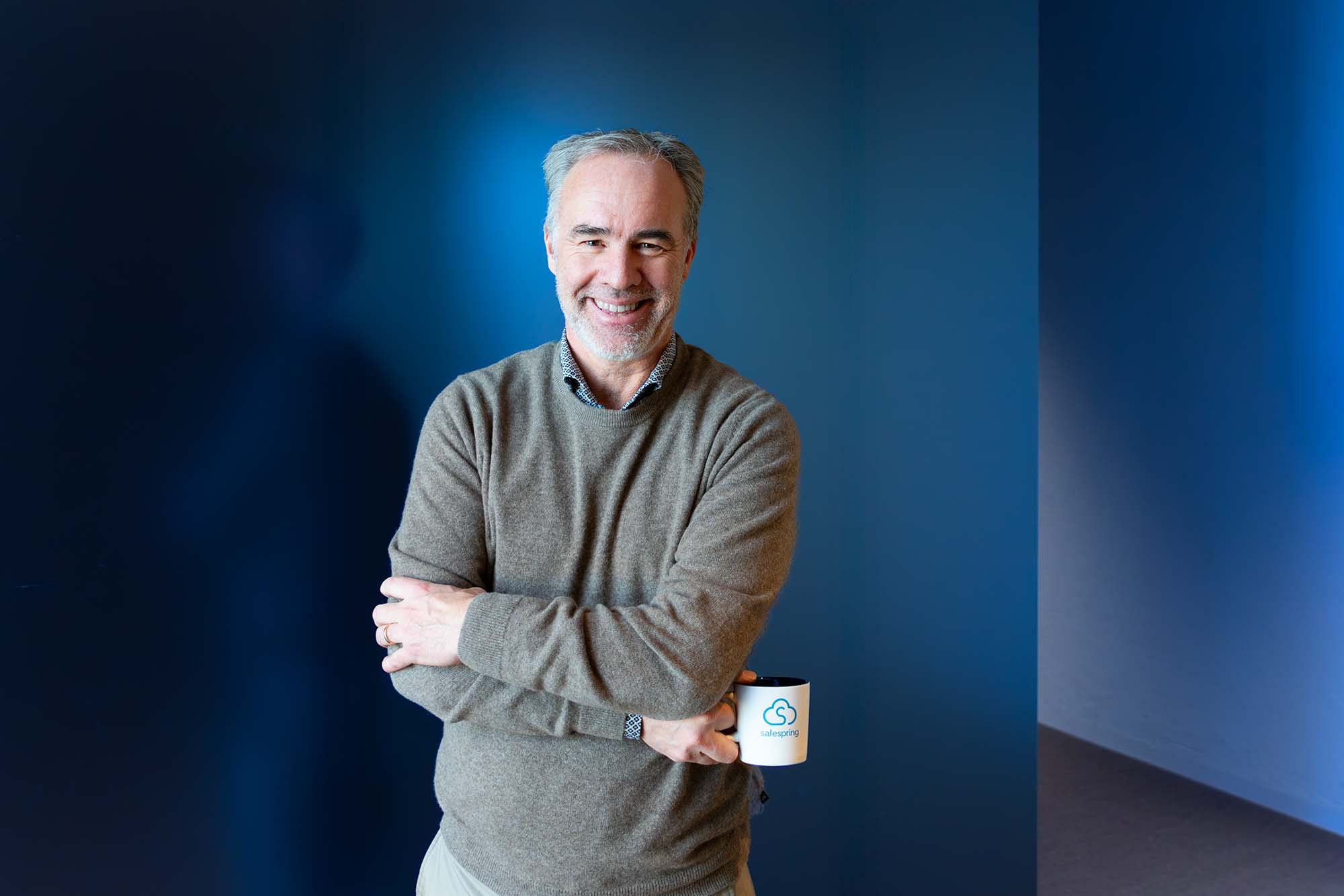 Johan Harrysson, VD på Safespring